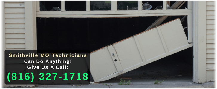 Garage Door Off Track In Smithville MO